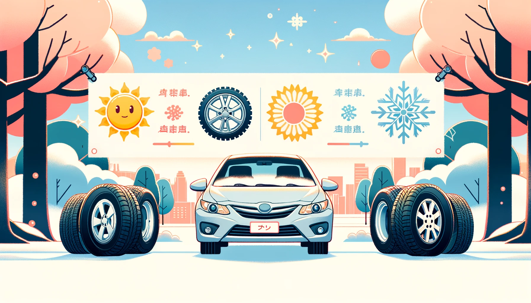 安全運転のための季節ごとのタイヤ交換ガイド